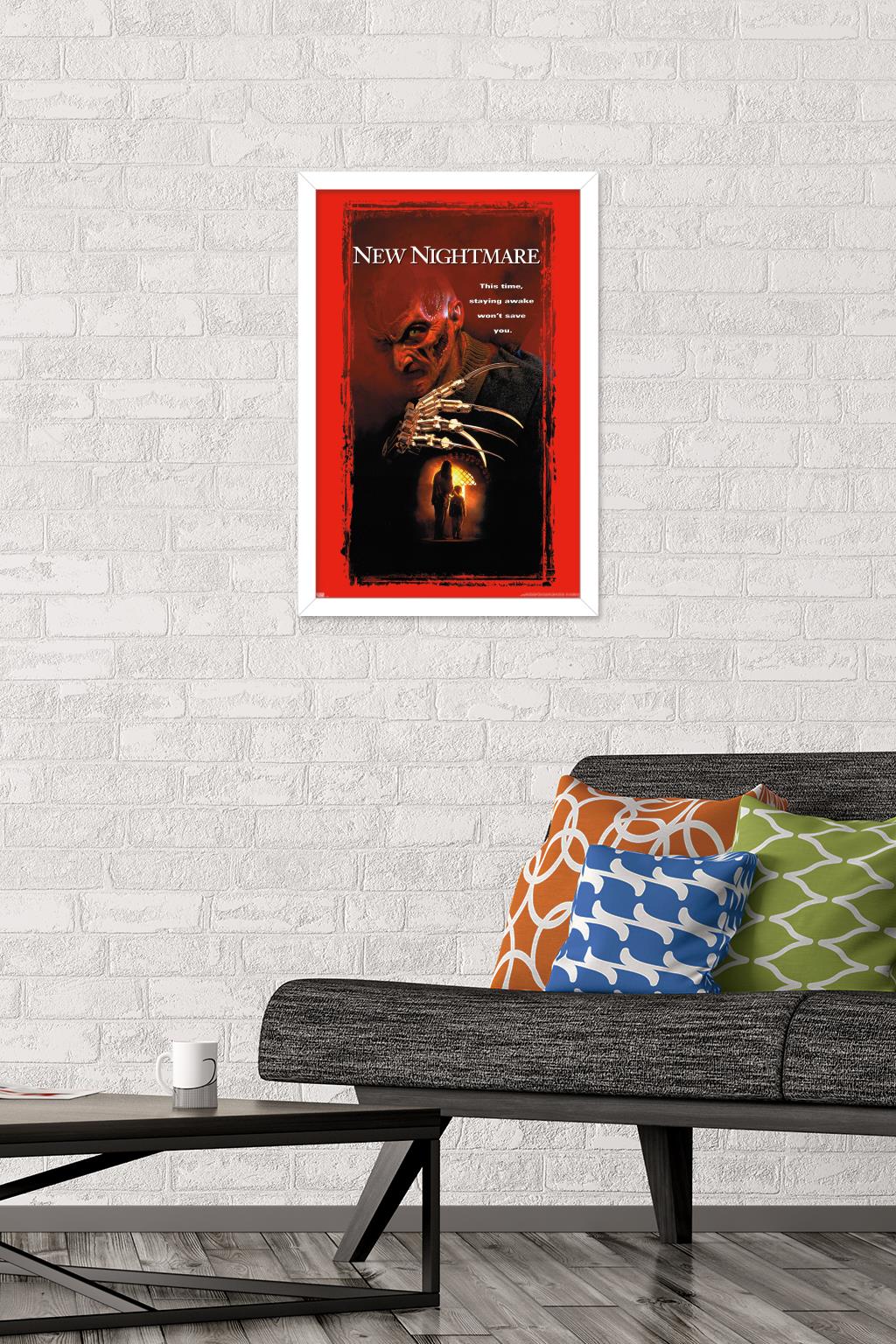 New Nightmare - One Sheet Wall Poster, 14.725" x 22.375" Framed