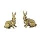 thumbnail image 5 of 2 pomos metálicos con forma de conejo para muebles, modernos y multifuncionales de latón para puertas de armarios. Marrón, 5 of 9