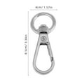 thumbnail image 2 of DINHEAROM Buckle 10Pcs Metal For General Users Keychain Hook, 2 of 8