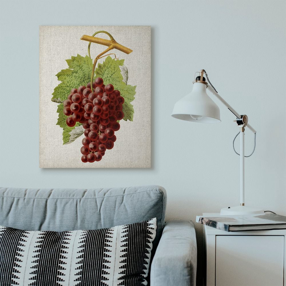 Stupell Industries Vintage Food Fruit Painting Canvas Wall Art by Vision Studio