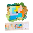 thumbnail image 3 of Rompecabezas de madera para niños, juego de rompecabezas desafiante, rompecabezas Montessori, juguete educativo Animales, 3 of 9