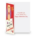 thumbnail image 4 of Teacher Valentine Cards - Set of 6, Large 5" x 7" Valentine's Day Cards - Teacher Appreciation, 4 of 6