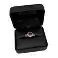 thumbnail image 2 of Harley-Davidson Women's Cushion Cut Rhodolite B&S Crystal Ring - Silver (9), Harley Davidson, 2 of 2