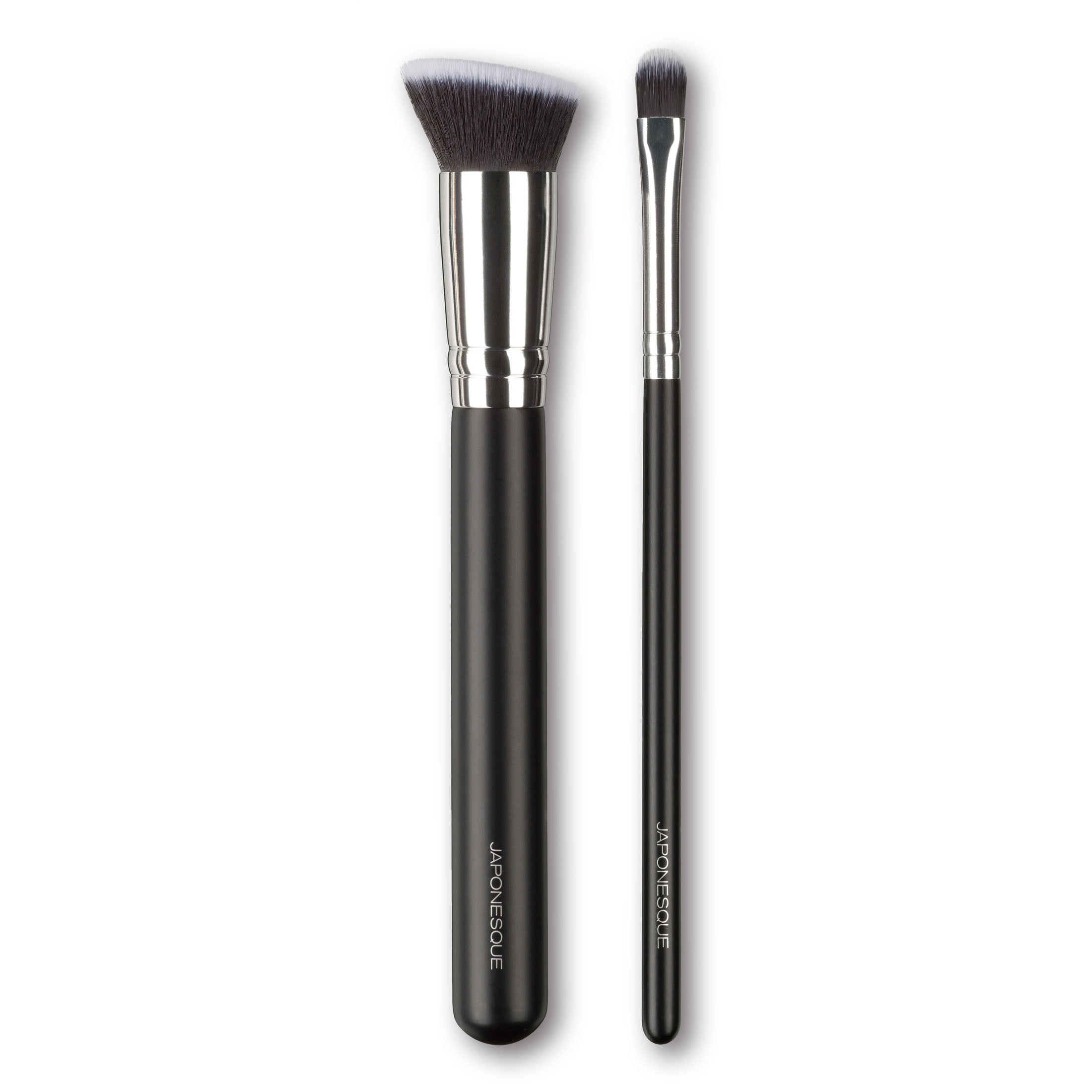 Japonesque Complexion Perfection Concealer & Foundation Makeup Brush Duo -  Walmart.com