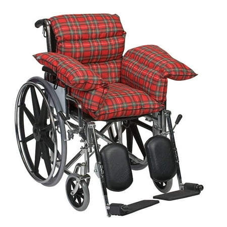DMI Wheelchair Cushion for Pressure Sore Relief, Seat Cushion for Wheelchair, Comfort Pillow Cushion for Seniors and Elderly,