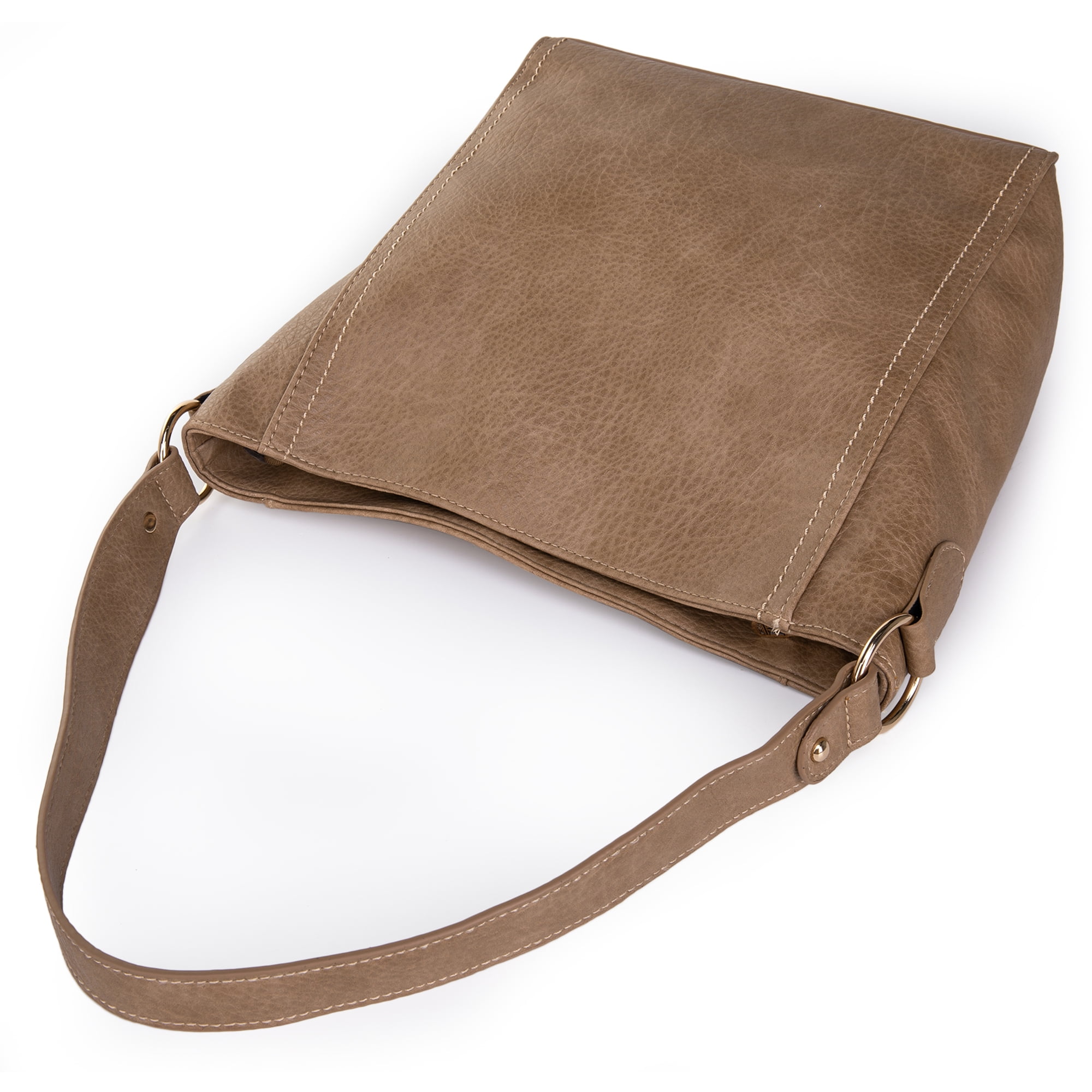 Montana West Hobo Bags for Women Vegan Leather Shoulder Purses and Handbags, Khaki