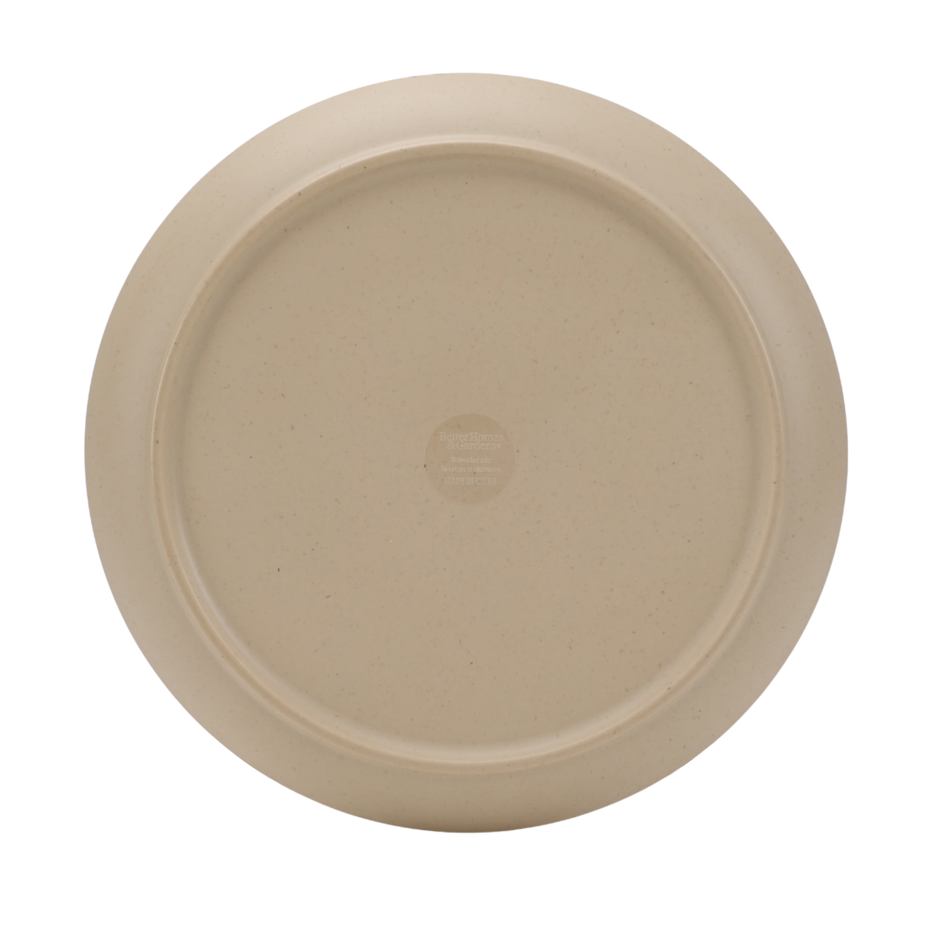 Better Homes and Gardens Bamboo Melamine Tomato Dinner Plate, 10.75 Inch, Red