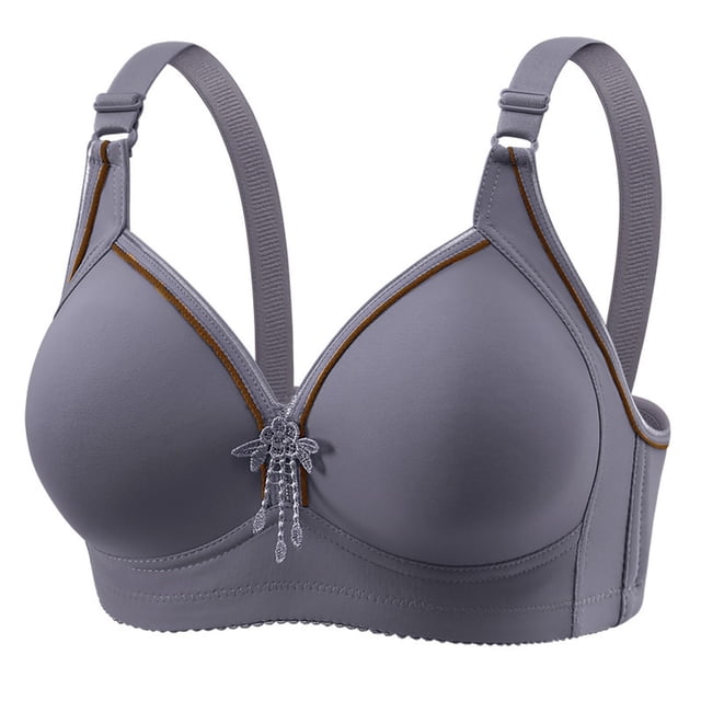 Ropa Interior Sexy para Mujeres Reunidas Tamaño Grande sin Bordes Sujetador Diario Nylon Spandex, Ropa Interior Seductora para Mujeres