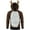 White, variant on Black/Friday Clear ! Save Up Under 35% Fayshow0 Men'S Fleece Christmas Antlers Hooded Color Block Sweatshirt,Gray Xxxl