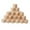 Brun, variante sur Xuanheng 50 Pcs Blocs en Bois Blocs de Construction Empilables pour Tout-Petits 3+ École S