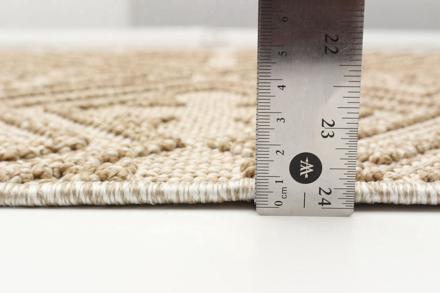 ECARPET Jute Style Area Rug for Bedroom, Living Room, Dining Room Hampshire Collection