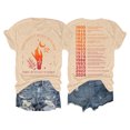 thumbnail image 1 of TINZ Tee-Shirt Décontracté à Col Rond / Manches Courtes pour Confort & Style Tee à Rayures Tee à Manches Longues Tee Raglan Manches Courtes Femmes, 1 of 2