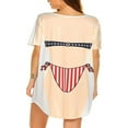 thumbnail image 4 of MesaSe Robe de Plage pour Femmes, Bikini Imprimé Amusant, T-Shirt de Plage, Tenue de Fête Amusante, 4 of 6