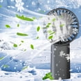 thumbnail image 1 of Fiudx Ofertas Y Liquidación Pequeño Ventilador De Mano Recargable Por Usb Con Ventilador Portátil Ligero Para Estudiantes Mini Ventilador De Escritorio Silencioso, 1 of 6