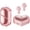 Pink, variant on Heart Wireless Earbuds for Girls Kids, Cute Mini Tiny Small Invisible Earbuds Wireless Bluetooth for Small Ears Canals Women Rose Gold Kawai Blue Tooth Ear Buds for iPhone Android