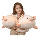 thumbnail image 2 of Peluche Almohada Cerdito 60cm Juguete Niñas Xtellar rosa, 2 of 3