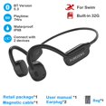 thumbnail image 1 of Real Bone Conduction Auriculares Bluetooth 5.3 Auriculares inalámbricos Auriculares deportivos impermeables con micrófono para entrenamientos Correr Conducir Deng Xun unisex, 1 of 2