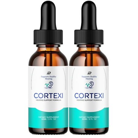 Cortexi Healthy Ear Support Supplement – Cortexi Capsules Ear Ringing Relief, Cortexi for Hearing Support, 2 Pack, 2 Month Supply