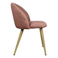 thumbnail image 3 of Set 2 Sillas Comedor Terciopelo Modernas Acolchadas, 3 of 5