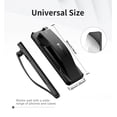thumbnail image 4 of Dexnor Phone Grip, Phone Strap with Kickstand [2-in-1] Cell Phone Strap Loop Finger Holder for Most Smartphones iPhone Samsung, Black, 4 of 8