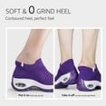 thumbnail image 3 of STQ Women's Walking Shoes Slip on Breathable Sneakers Purple US 10, 3 of 7