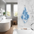 thumbnail image 6 of Cityscape Icons Pattern Soft 100% Cotton Towel, High Absorbency, Single Pack, 16" x 28", 6 of 7