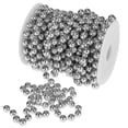 thumbnail image 3 of simhoa 10mm Round Pearls Strands Garland Spool Beads Craft Wedding Decor 10m -, 3 of 8
