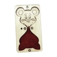thumbnail image 2 of Tablero de actividades DIY Accesorios Reloj de arena Juguete Montessori Desarrollo Aprendizaje Habilidad Rojo, 2 of 9