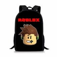 thumbnail image 1 of Roblox-mochila ROBLOX para estudiantes de primaria y secundaria, morral para niños y niñas, hombro con cremallera brillante, novedad, 1 of 4