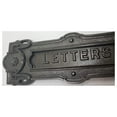 thumbnail image 4 of Mailbox Letter Slot Swinging Door Wall Mounted cast Iron neo Classical Antique Vintage Old Mail Postal, 4 of 9