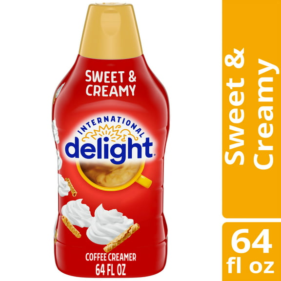 International Delight Sweet & Creamy Coffee Creamer, 64 fl oz Bottle