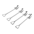 thumbnail image 1 of Watermelon Spoon, Reusable Durable Stainless Steel Cute Shovel Spoon Small Portable  For Home 4 Pointed Shovel,4 Quadrate Shovel,2 Pointed Shovel 2 Quadrate Shovel, 1 of 8