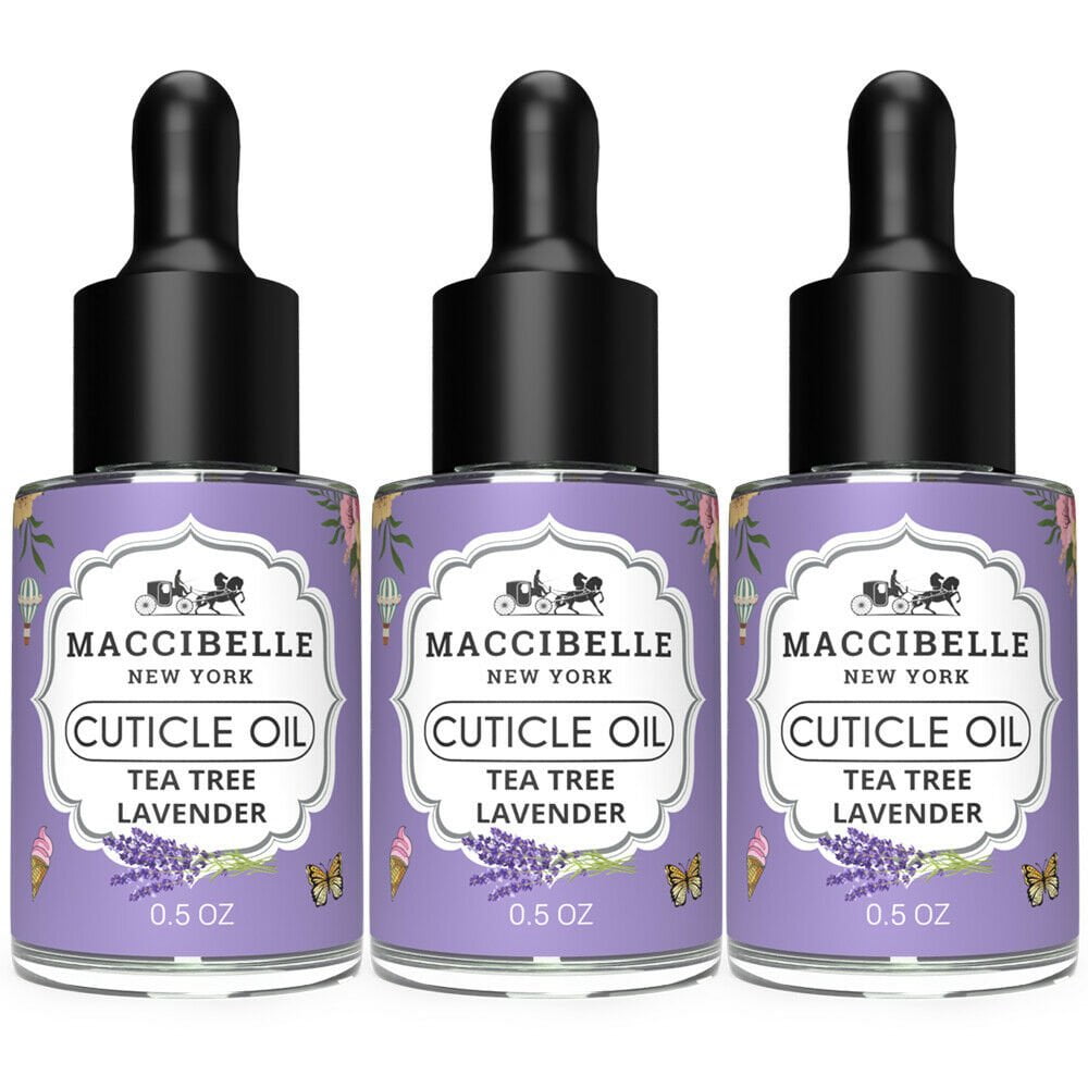 Maccibelle Cuticle Oil 0.5 oz Tea Tree Lavender Heals Dry Cracked