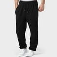 thumbnail image 5 of Baggy Sweatpants Boys Wide Leg Lounge Pants With Pockets – Kids Y2K Straight Leg Elastic Waist Casual Athletic Jogger Sweat Pants Winter Fall Clothes 5–14 Years Back To_School Gifts #02 Black,13-14Y, 5 of 8