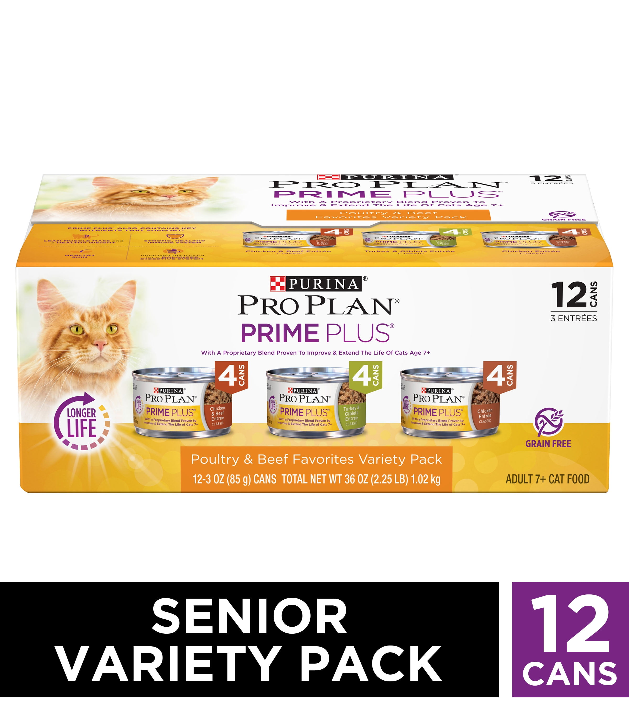 purina pro plan senior wet cat food