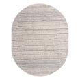 thumbnail image 3 of Unique Loom Oasis Collection Area Rug - Calm (8' x 10' Oval Cream/Ivory), 3 of 7