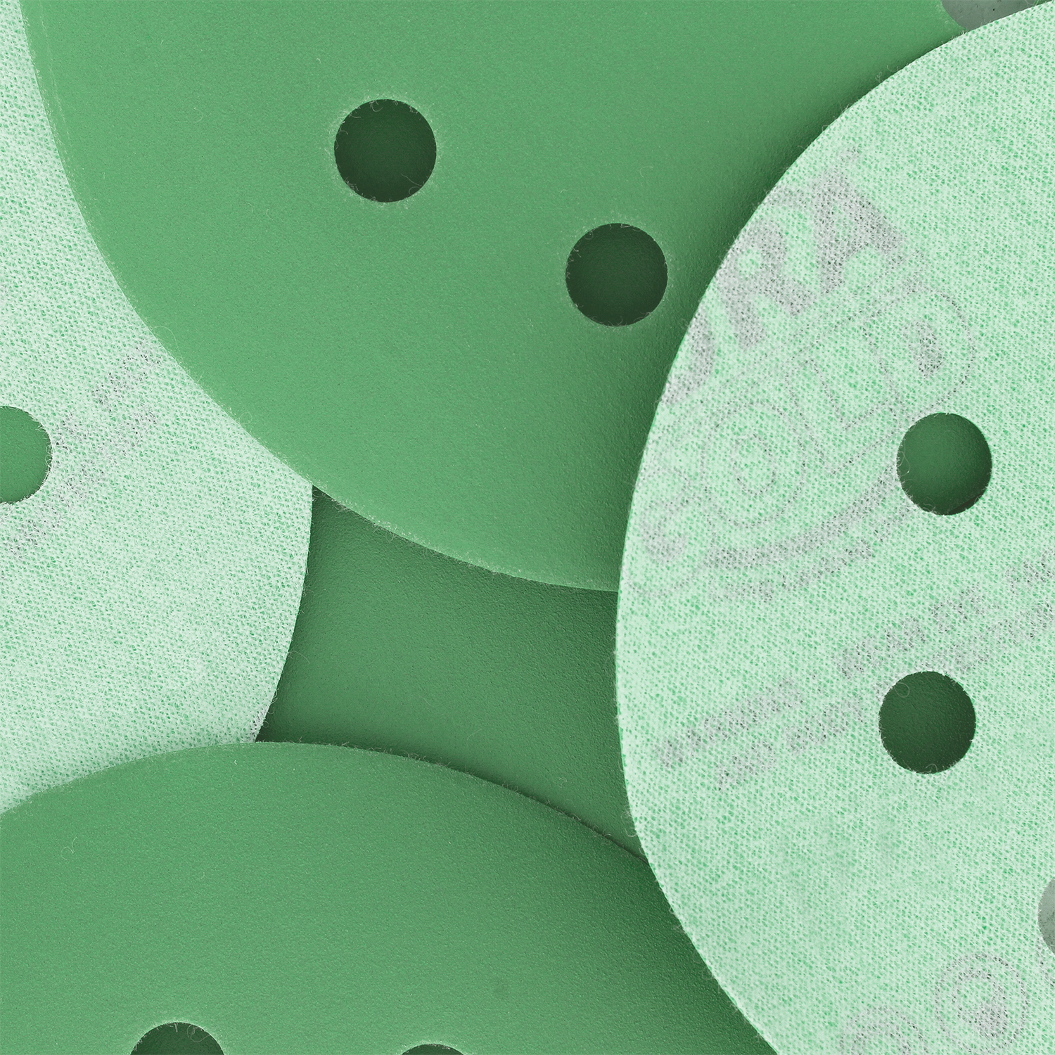 Dura-Gold 5″ 1000 Grit Green Film Sanding Discs – 50-Pack, 8-Hole Dustless Hook & Loop For DA & Random Orbital Sanders