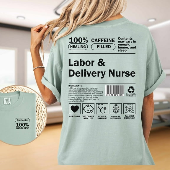 Labor And Delivery Nurse Shirt Ob Nurse Shirt Nurse Life Rn Gift Registered Nurse Shirt, Ld Nurse Shirt, Nurse Tshirt