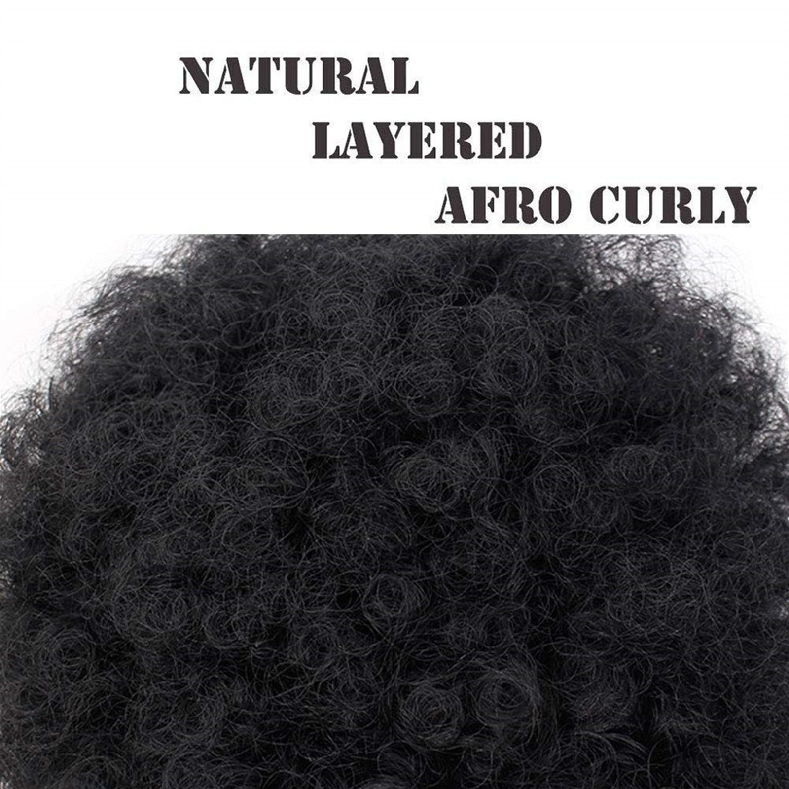 Brazilian Updo Afro Puff Human Hair Bun Chignon Hairpiece Short Drawstring Ponytail Kinky Curly Clip in Non-Remy Hair Ponytail Extensions