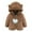 Brown, variant on biudgviw Baby Girls Boys Fleece Zip up Hoodies Coat Long Sleeve Zip up Fuzzy Jacket Winter Outwear for 0-24 Months