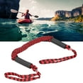 thumbnail image 1 of Bungee Bateau, Ajusté Serré et Extensible Amorti Effet Bateau Marin Bungee avec Polyéthylène pour l'Amarrage d'Un Navire Ondulations Rouges et Noires, Noir et Blanc, 1 of 7