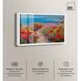 thumbnail image 2 of Ocean View Bloom I Shadowbox Print Colorful Floral Art by Art Remedy, White Frame, 36 x 24, 2 of 7