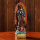 thumbnail image 2 of Nuestra Señora de Guadalupe La Santísima Virgen María Estatua de Resina Escultura, La Santísima Madre de la Inmaculada Concepción Casa Madonna Figura, 2 of 5