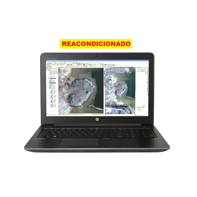 Laptop HP ZBook 15 G3 - 15.6" - Intel Core i7 -6A - 2,6 GHz - 12GB - SSD 256 GB- REACONDICIONADO