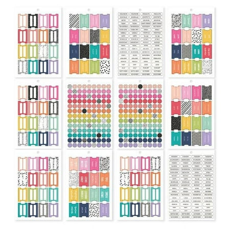 UPC: 0816502028554 | Simple 10184 Carpe Diem A5 Planner Sticker  Multicolor