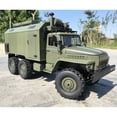 thumbnail image 4 of Vogacara 6 unids/set camión militar RC coche 6WD juguetes para niños adultos alta simulación camión militar RC camión Kits de construcción modelo Verde, 4 of 6