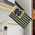 thumbnail image 2 of BSI Products 35136 Notre Dame Drapeau 3 x 5 Pi. avec Œillets, 2 of 4