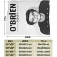 thumbnail image 3 of Dylan O''Brien Blanket Anti-pilling Throw Blanket Plush Blanket Lightweight & Ultra-soft, Warm & Comfy Flannel Fleece Blanket for Couch, Bed, Sofa, 50x60, 3 of 6