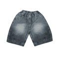 thumbnail image 7 of Lullu Boys Baggy Denim Shorts Summer Casual Loose Elastic Waist Jean Shorts, Sizes 5-16, 7 of 7