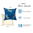 thumbnail image 5 of Liora Manne Illusions Dragonflies Indoor Outdoor Decorative Pillow Midnight, 5 of 6